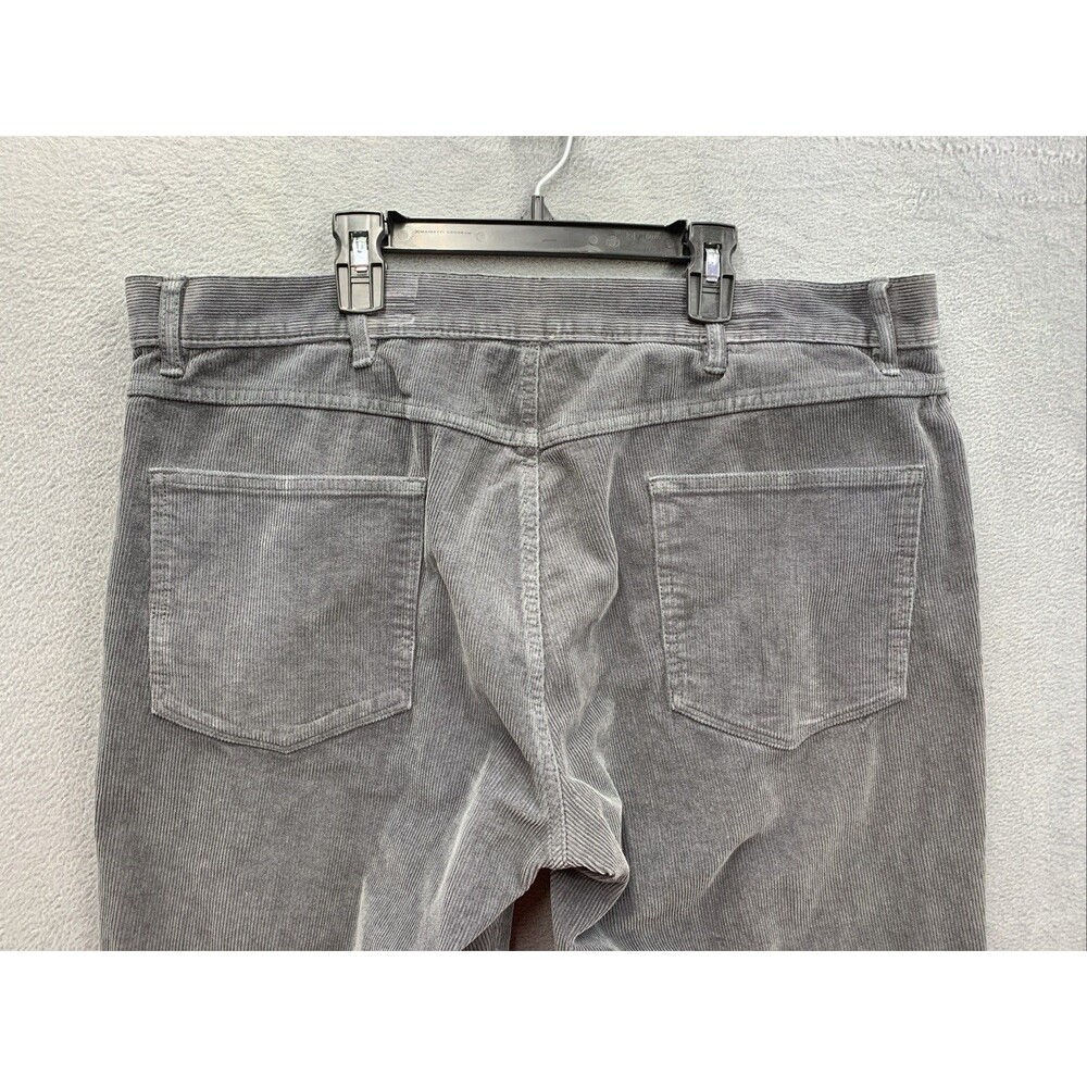 Jos. A. Banks 1905 Corduroy Pants Mens 5 Pocket Tailored Fit Gray 38X30 - Picture 10 of 15